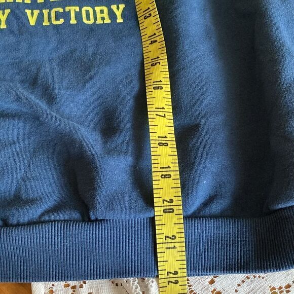 Zara Graphic Design Positive Vibe Crewneck Sweatshirt Size Small - Picture 9 of 9